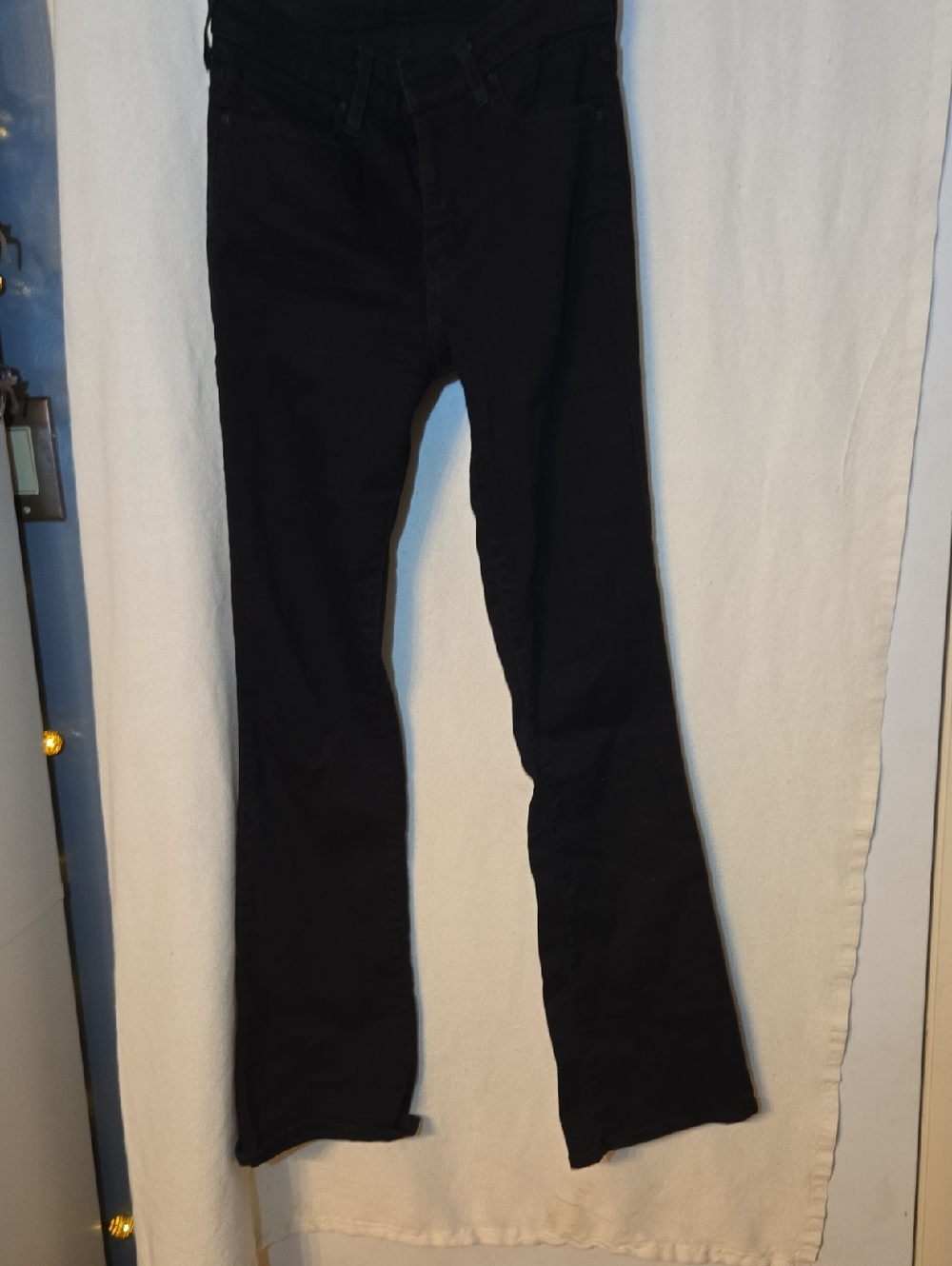Levi's Black Flared Jeans for Women